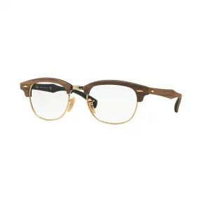 Ray-Ban 雷朋 光学眼镜 派对达人弹性实木光学镜 RB5154M 茶色 - 木 - 0RX5154M556151
