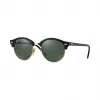 Ray-Ban 雷朋 Clubround Classic RB4246 黑色 - 醋酸纤维 - 绿色 镜片 - 0RB424690151
