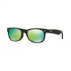 Ray-Ban 雷朋 新徒步旅行者·炫彩 RB2132F 黑色 - 尼龙 - 绿色 镜片 - 0RB2132F622/1955