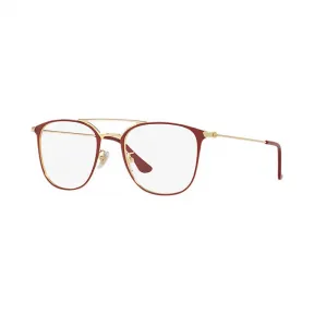 Ray-Ban 雷朋 光学眼镜 RB6377F 酒红色 - 金属 - 0RX6377F291052