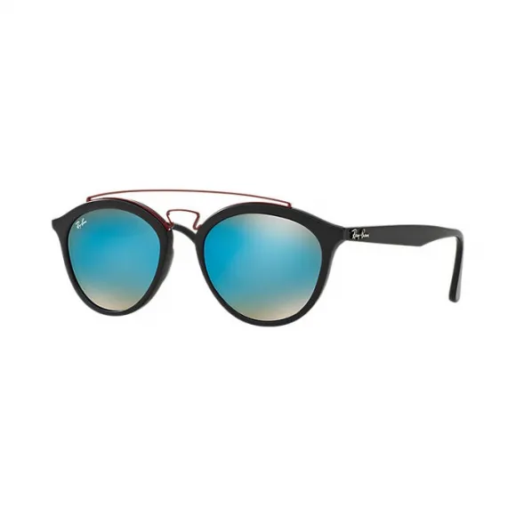 Ray-Ban 雷朋 Rb4257f 盖茨比 Ii RB4257F 黑色 - 丙酸纤维 - 蓝色 镜片 - 0RB4257F6252B755