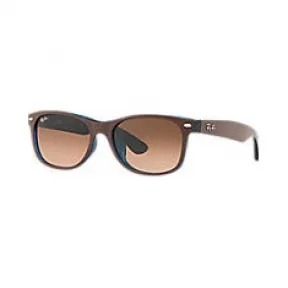 Ray-Ban 雷朋 新徒步旅行者·混色 RB2132F 茶色 - 尼龙 - Pink/Brown 镜片 - 0RB2132F6310A555