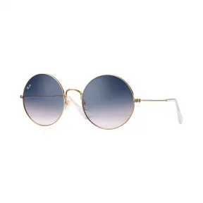 Ray-Ban 雷朋 Ja-jo RB3592 金 - 金属 - 蓝色 镜片 - 0RB3592001/I955