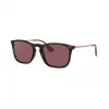 Ray-Ban 雷朋 克里斯 RB4187F 玳瑁色 - 注塑 - Dark Violet 镜片 - 0RB4187F63917554
