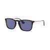 Ray-Ban 雷朋 克里斯 RB4187F 玳瑁色 - 注塑 - Dark Violet 镜片 - 0RB4187F63927654