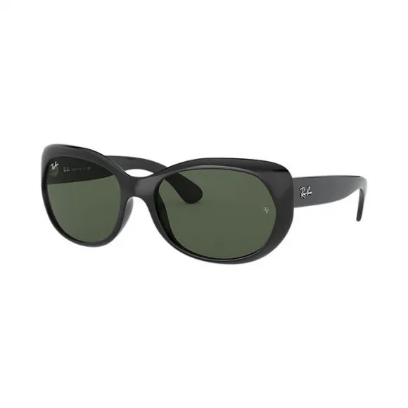 Ray-Ban 雷朋 RB4325F 黑色 - 尼龙 - 绿色 镜片 - 0RB4325F601/7159