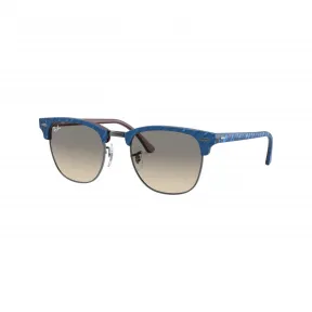 雷朋/Ray-Ban 派对达人‧大理石 搭 蓝色 的 浅灰色 太阳眼镜 RB3016-131032-51-21