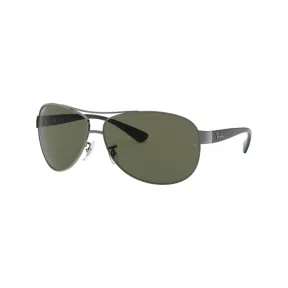 雷朋/Ray-Ban RB3386 搭 枪管灰色 的 绿色 太阳眼镜 RB3386-004-9A-67-13