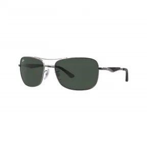 雷朋/Ray-Ban RB3515 搭 枪管灰色 的 绿色 太阳眼镜 RB3515-004-71-61-17