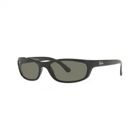 雷朋/Ray-Ban RB4115 搭 黑色 的 绿色 太阳眼镜 RB4115-601-9A-57-16