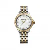 雷蒙威/Raymond Weil 女士双色调不锈钢钻石腕表 - 探戈系列 30MM 石英机芯 5960-STP-00995