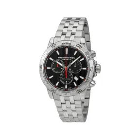 雷蒙威/Raymond Weil Tango 43 MM 不锈钢 石英机芯 男表 8560-ST2-20001