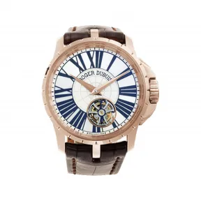 罗杰杜彼/RogerDubuis Excalibur 系列 45 MM 玫瑰金 自动机械机芯 男表 RDDBEX0072