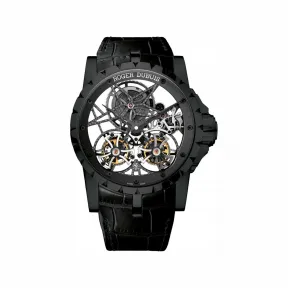 罗杰杜彼/RogerDubuis Excalibur 系列 45 MM DLC涂层钛金属 手动机械机芯 男表 RDDBEX0364