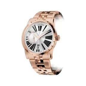 罗杰杜彼/RogerDubuis Excalibur 系列 42 MM 玫瑰金 自动机械机芯 男表 RDDBEX0386