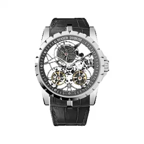 罗杰杜彼/RogerDubuis 镂空双飞行陀飞轮腕表 | RDDBEX0396 RDDBEX0396