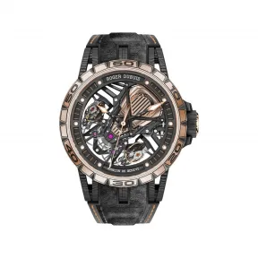 罗杰杜彼/RogerDubuis 王者竞速系列 碳纤维表壳 45MM 男表 RDDBEX0654