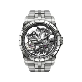  罗杰杜彼/RogerDubuis王者系列星际镂空钛合金腕表 42MM 自动上链 男表 RDDBEX0956