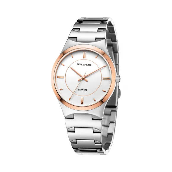 罗兰度/Rolendo 睿雅系列  	38mm 石英机芯 RG8015.RWW