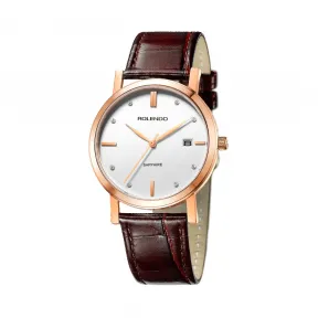 罗兰度/Rolendo 睿雅系列  	38mm 石英机芯 RG8025.RCW