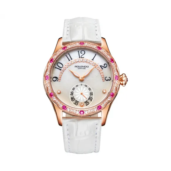 罗兰度/Rolendo 睿姿系列  	32毫米 石英机芯 RL8036.RWW