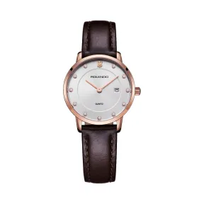 罗兰度/Rolendo 睿雅系列  	28毫米 石英机芯 RL8040.RCW