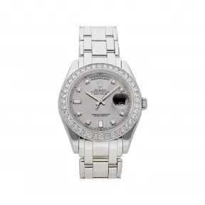 劳力士/Rolex Day-Date 系列 39MM 铂 自动机械机芯 男表 18946-0020