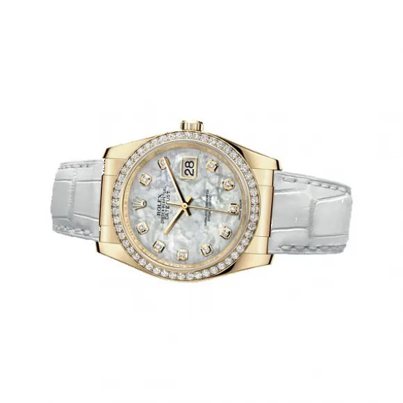 劳力士/Rolex Datejust 36 系列 36.00 MM 黄金 自动机械机芯 男表 M116188-0091