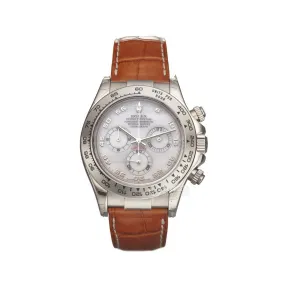 劳力士/Rolex 宇宙计型迪通拿 40MM 白金 自动机械 男表 M116519-0101