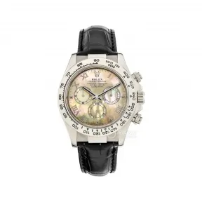 劳力士/Rolex 宇宙计型迪通拿 40MM 18k白金 自动机械 男表 M116519-0102