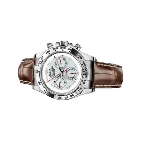 劳力士/Rolex Daytona 系列 40.00 MM 白金 自动机械机芯 男表 M116519-0195