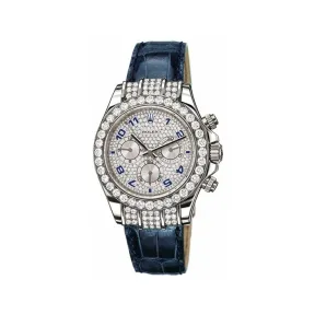 劳力士/Rolex Daytona 系列 40.00 MM 白金 自动机械机芯 男表 M116599tbr-0002