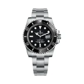 劳力士/Rolex 潜航者日历型 自动上链机械恒动机芯  黑水鬼 M116610LN-0001