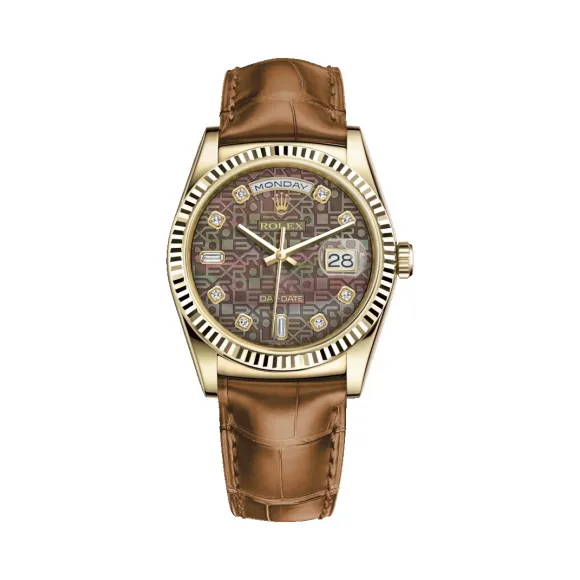 劳力士/Rolex 星期日历型 36 自动上链机械恒动机芯  M118138-0018