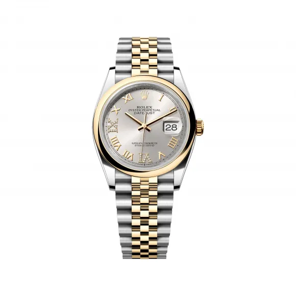 劳力士/Rolex 日志型 36 MM 黄金及蚝式钢 藉恒动摆陀双向自动上链 中性表 M126203-0031