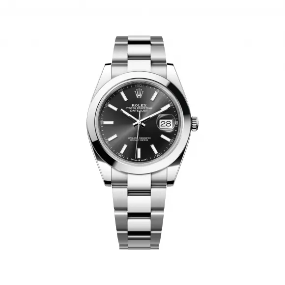 劳力士/Rolex 日志型 41 MM 蚝式钢 藉恒动摆陀双向自动上链 男表 M126300-0011