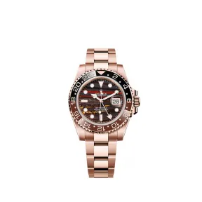 劳力士/Rolex 格林尼治型 II 40 MM 18K永恒玫瑰金 藉恒动摆陀双向自动上链 男表 M126715chnr-0002