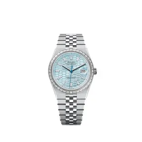 劳力士/Rolex 陆使型 40 MM 铂金 藉恒动摆陀双向自动上链 男表 M127386tbr-0001