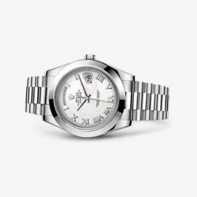 劳力士/Rolex Day-Date II 系列 41.00 MM 铂金 自动机械机芯 男表 M218206-0053