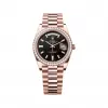 劳力士/Rolex 星期日历型 40 MM 18K永恒玫瑰金 藉恒动摆陀双向自动上链 男表 M228345rbr-0016