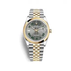 劳力士/Rolex Datejust 36 系列 36.00 MM 黄金 不锈钢 自动机械机芯 男表 M26203-0035