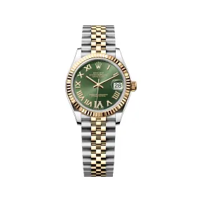 劳力士/Rolex 日志型 31 MM 黄金及蚝式钢 藉恒动摆陀双向自动上链 女表 M278273-0016