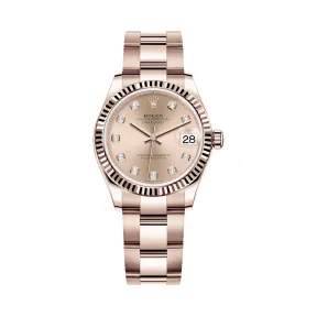 劳力士/Rolex 日志型 31腕表 18ct永恒玫瑰金 - M278275-0030