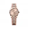 劳力士/Rolex 日志型 31 MM 18K永恒玫瑰金 藉恒动摆陀双向自动上链 女表 M278275-0037
