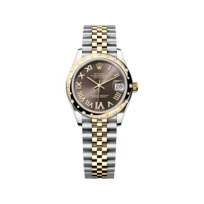 劳力士/Rolex 日志型 31 MM 黄金及蚝式钢 藉恒动摆陀双向自动上链 女表 M278343rbr-0018