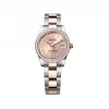 劳力士/Rolex 日志型 31 MM 永恒玫瑰金及蚝式钢 藉恒动摆陀双向自动上链 女表 M278381rbr-0001