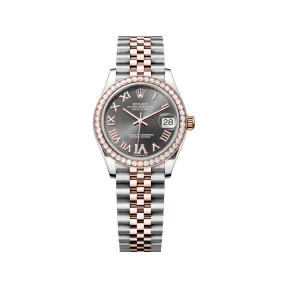 劳力士/Rolex 日志型 31 MM 永恒玫瑰金及蚝式钢 藉恒动摆陀双向自动上链 女表 M278381rbr-0030