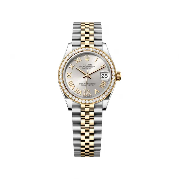 劳力士/Rolex 日志型 31 MM 黄金及蚝式钢 藉恒动摆陀双向自动上链 女表 M278383rbr-0004