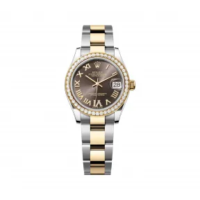 劳力士/Rolex 日志型 31 MM 黄金及蚝式钢 藉恒动摆陀双向自动上链 女表 M278383rbr-0017