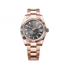 劳力士/Rolex 纵航者型 42 MM 18K永恒玫瑰金 藉恒动摆陀双向自动上链 男表 M336935-0004